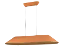 FONIC 23W LED Pendant 1090x401mm dimmable felt light brown / gray