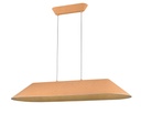 FONIC 23W LED Pendel 1090x401mm dimbaar vilt licht bruin / grijs