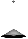 MIRAGO 1xE27 Pendel Ø750mm grijs / zwart