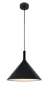 KOTO 1xE27 Pendant Ø295mm black / black / white