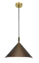 KOTO 1xE27 Pendel Ø395mm brons / goud / wit