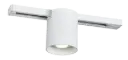 BABAR rnd 1xGU10 excl monofase track Plafonnier blanc
