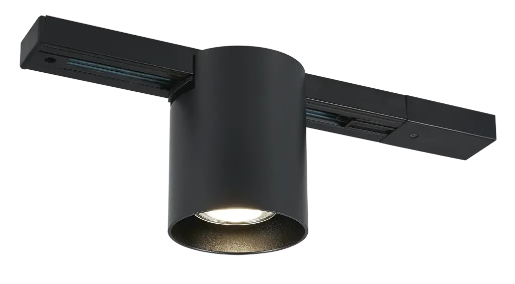 BABAR rnd 1xGU10 excl Plafondlicht 1F-track zwart