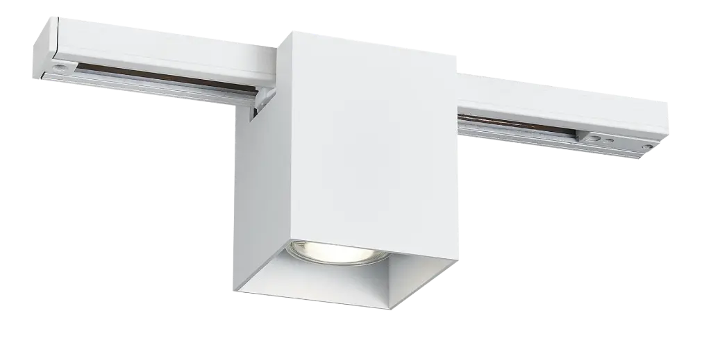 BABAR sqr 1xGU10 excl Plafondlicht 1F-track wit