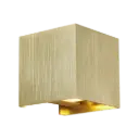 TOKO Wandlicht geborsteld goud G9 excl (max 40W)
