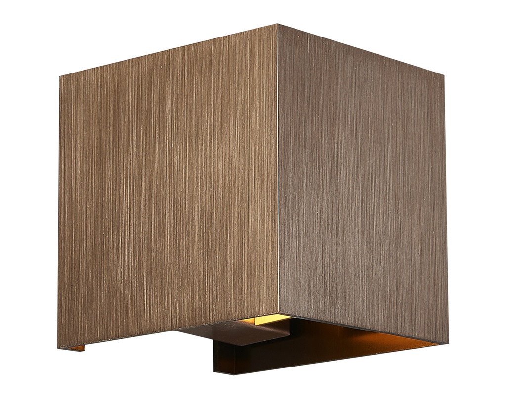 TOKO Wandlicht geborsteld brons G9 excl (max 40W)