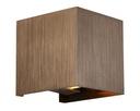 TOKO Wandlicht geborsteld brons G9 excl (max 40W)