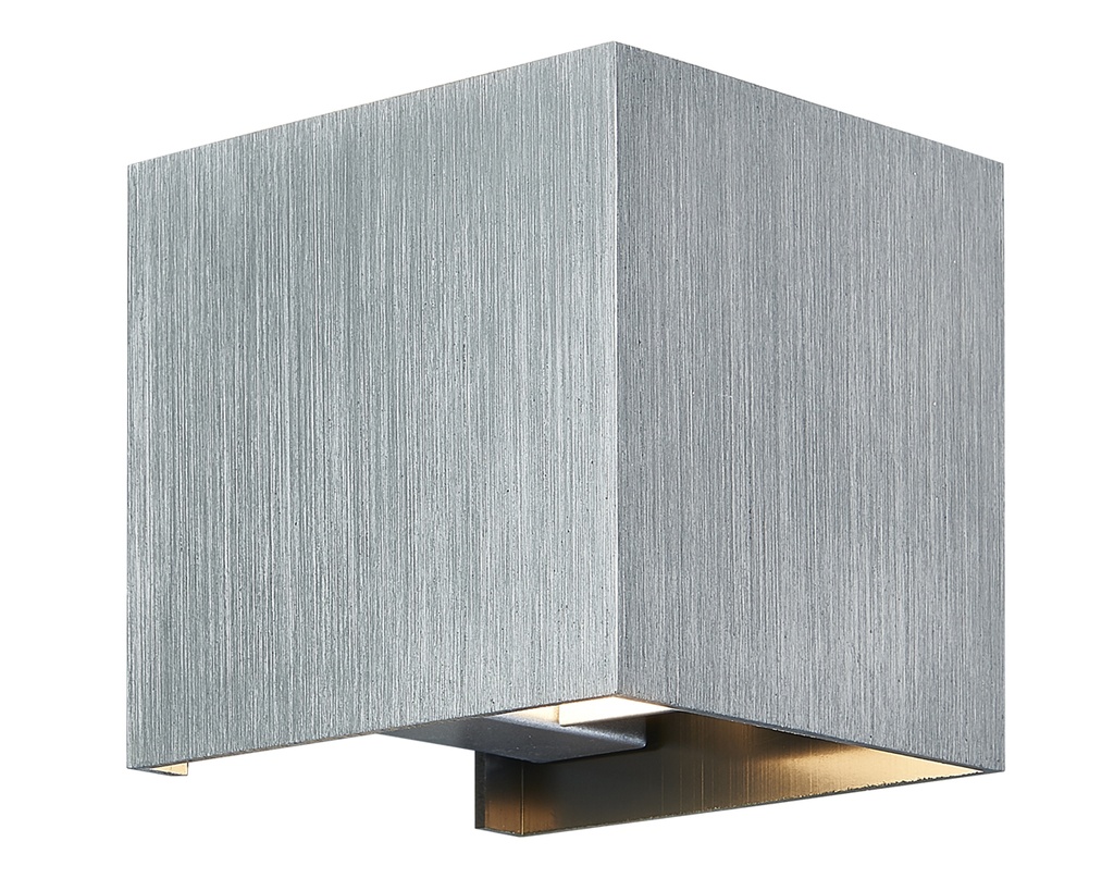 TOKO Wandlicht geborsteld staal G9 excl (max 40W)