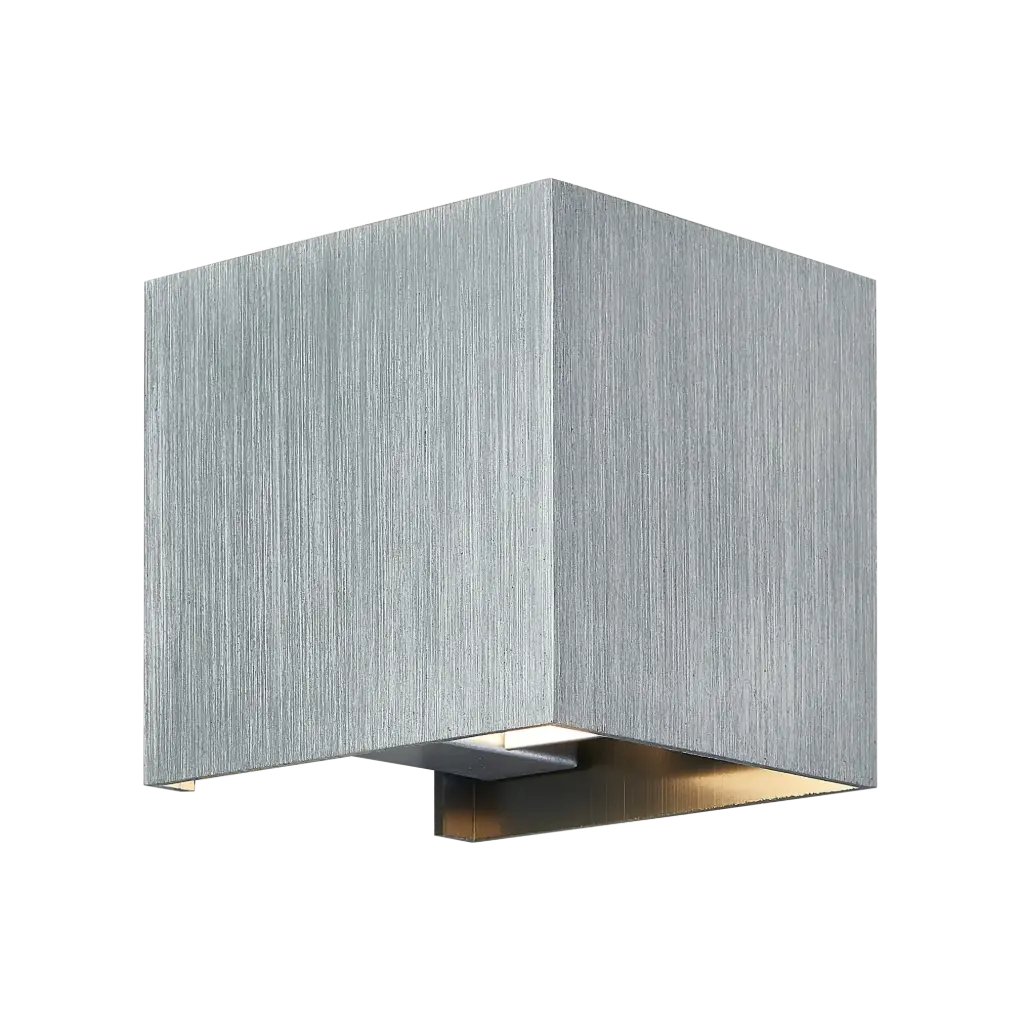 TOKO Wandlicht geborsteld staal G9 excl (max 40W)