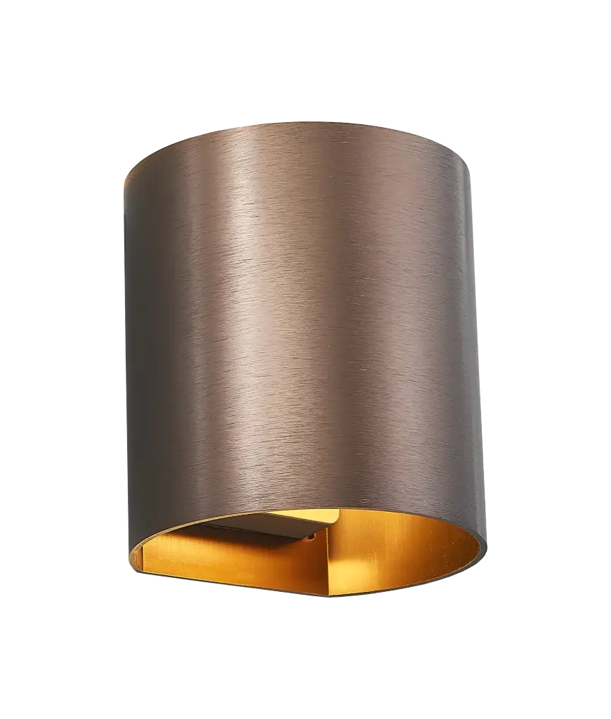 RADU Wandlicht geborsteld brons G9 excl (max 40W)