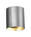 RADU Wandlicht geborsteld staal G9 excl (max 40W)