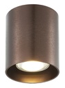 BABAR Plafondlicht geborsteld brons rond 1xGU10 excl (max 50W)