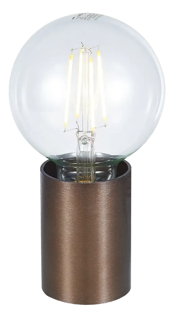 BABU Table lamp brushed bronze 1x E27 excl (Ø56x80)