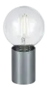 BABU Table lamp brushed steel 1x E27 excl (Ø56x80)