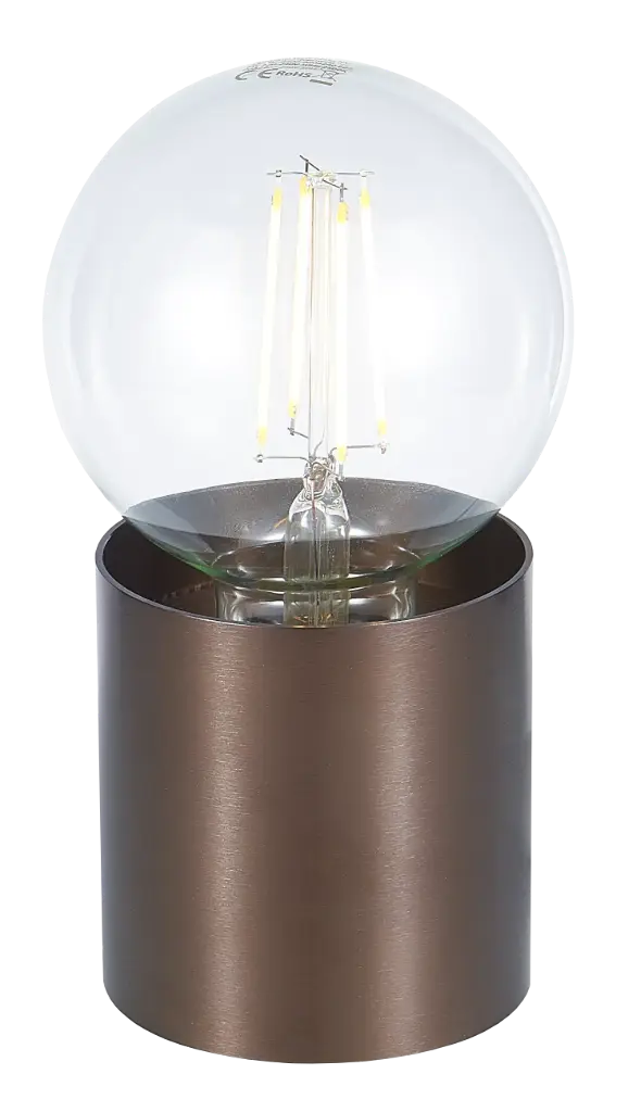 BABU Lampe de table bronze brossé 1x E27 excl (Ø80x84)