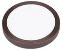 FLUKE LED plafonnier rond geborsteld brons 24W 3000K Ø30cm