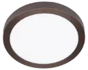 FLUKE LED plafonnier rond geborsteld brons 24W 3000K Ø30cm