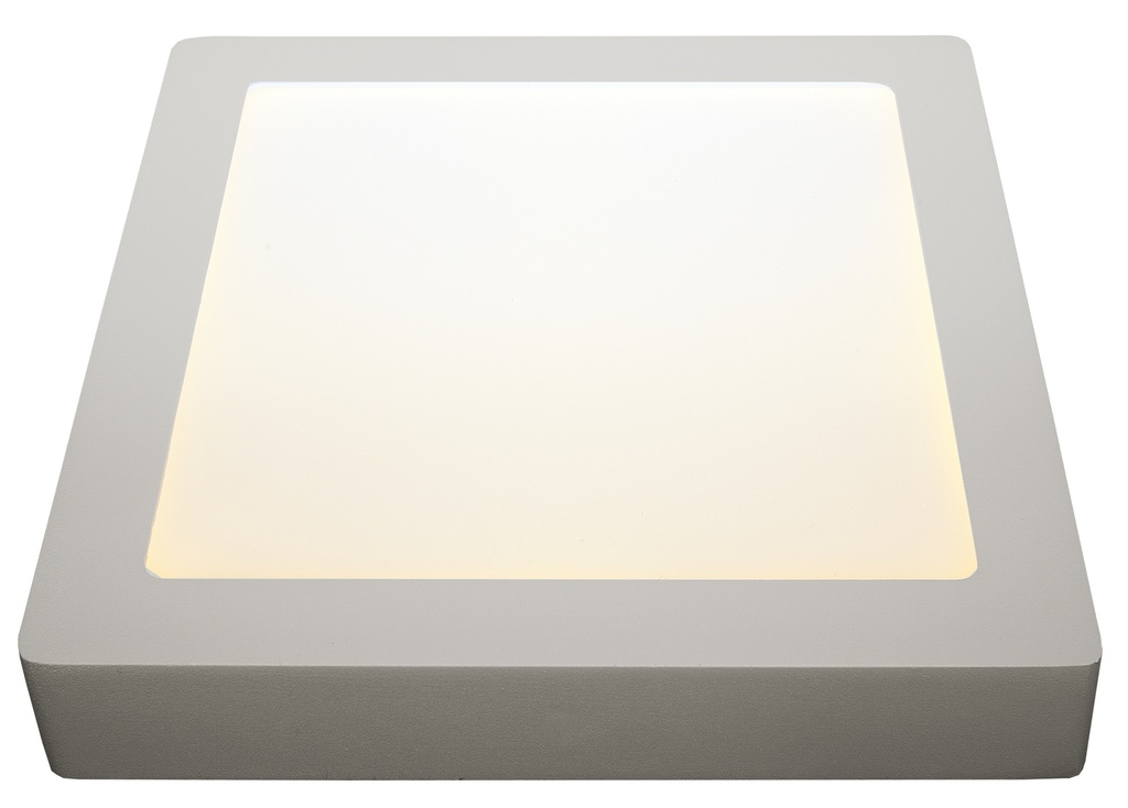 FLUKE LED plafonnier vierkant wit 24W 3000K 30cm