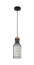 BIZUM 1x E27 noir + cuivre