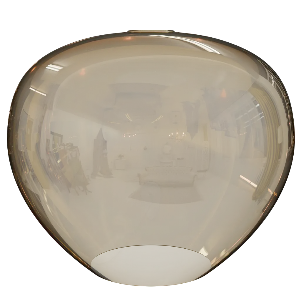 GLASS REMY amber Ø290mm