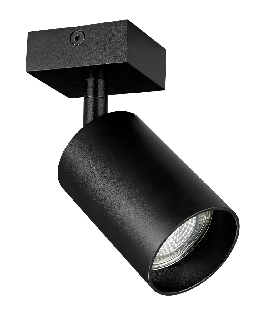 TABOO 1L GU10 (excl) noir, plafonnier