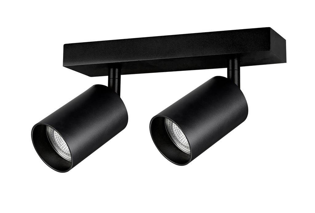 TABOO 2L GU10 (excl) zwart, spot