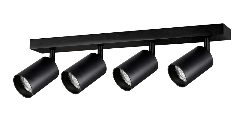 TABOO 4L GU10 (excl) zwart , spot
