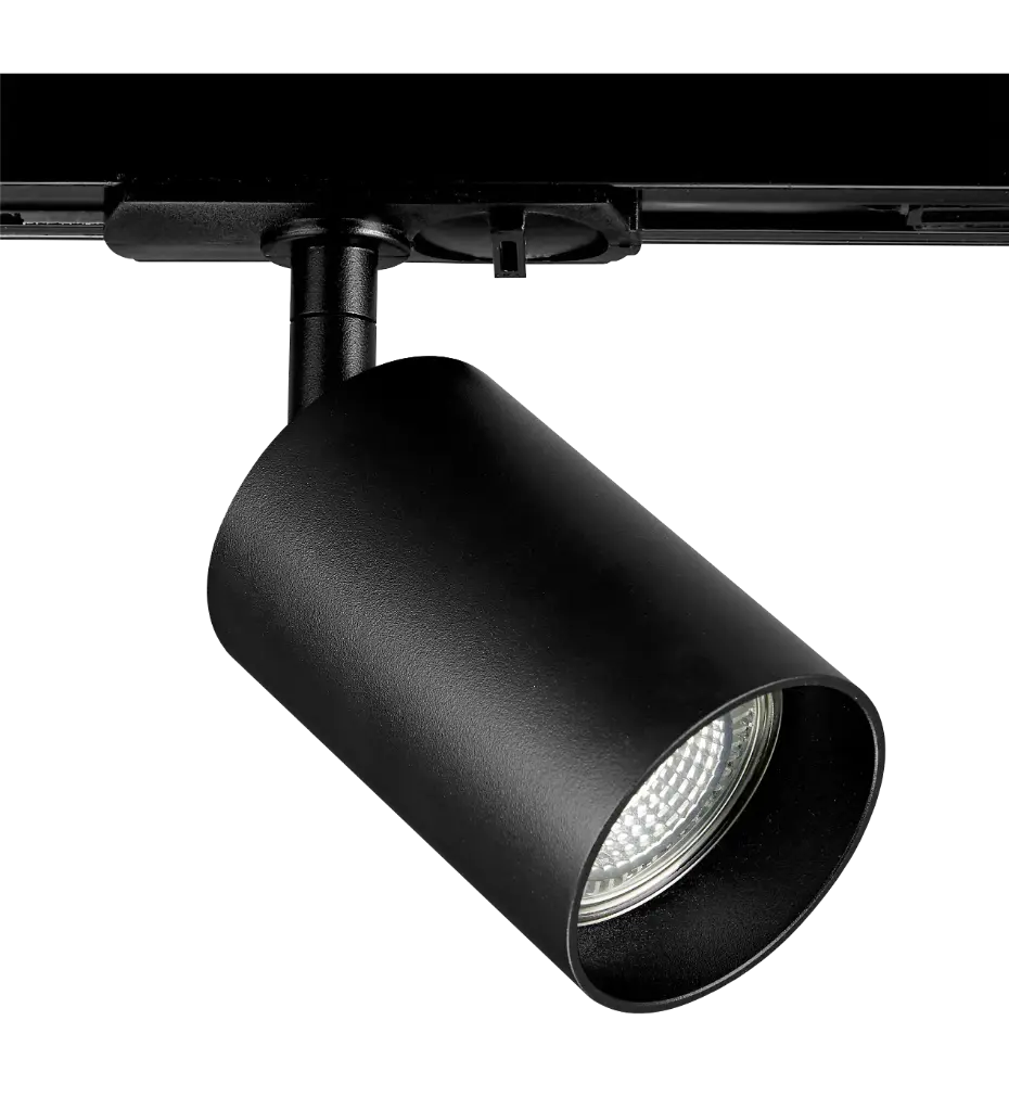 TABOO 1L Spot 1F-track GU10 (excl) zwart