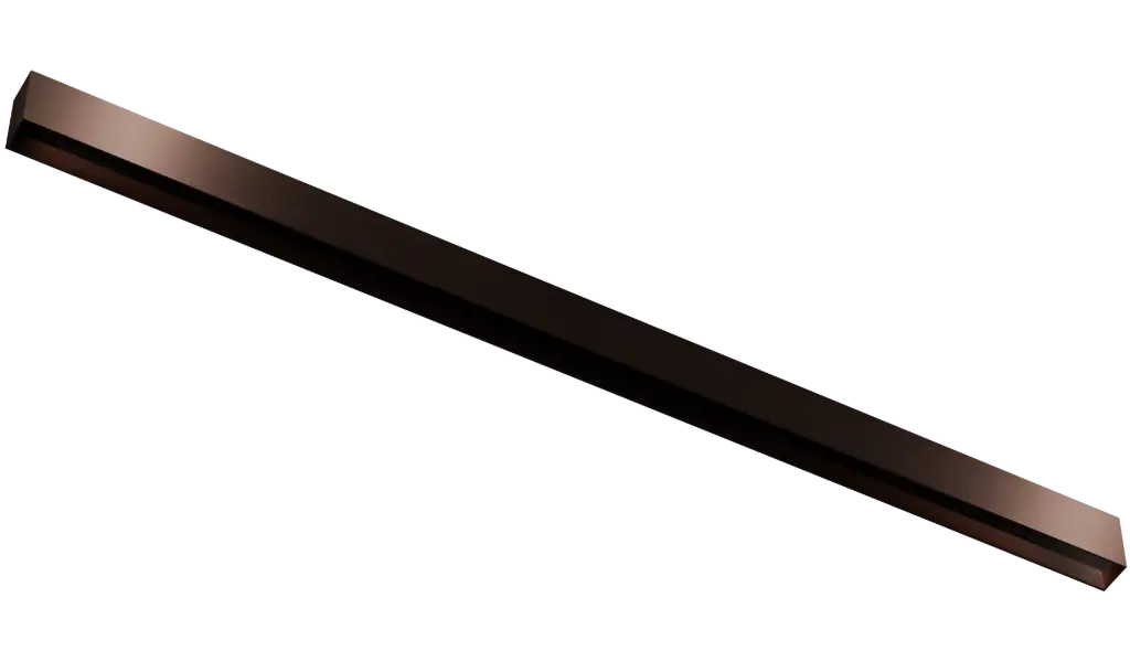 INFINITUS Profiel + 1F track 2,9m geborsteld brons + accesoires