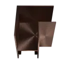 INFINITUS L-connector bronze