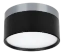 RAKU 18W Ø136mm geborsteld staal + zwart