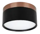 RAKU 18W Ø136mm geborsteld brons + zwart