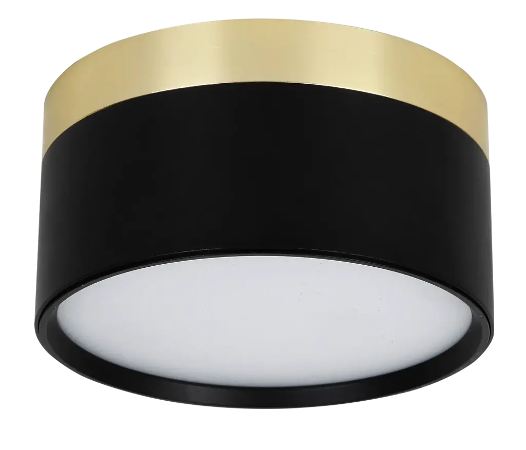 RAKU 18W Ø136mm brushed gold + black
