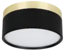 RAKU 24W Ø158mm geborsteld goud + zwart