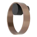 BIJOU Wandlicht 10 Watt geborsteld brons + zwart