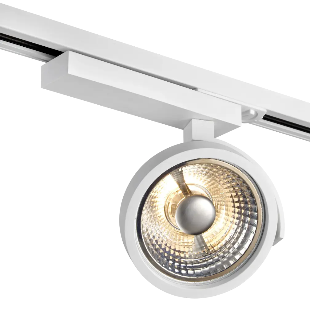 PULSE AR111 trackspot driver incl, AR111 lamp excl white