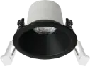 Deep Deco spot fixed + LED Module 7,5W 2700K, zwart, dimbaar
