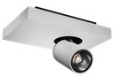 Nysit 1L Square cover B/W/W 1x4,5W GU10 dimmable LED incl.
