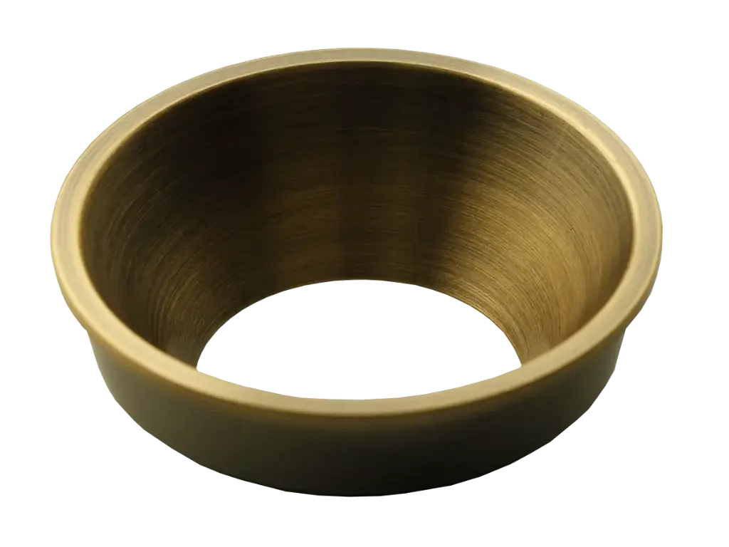 Deep Deco ring goud Ø50mm