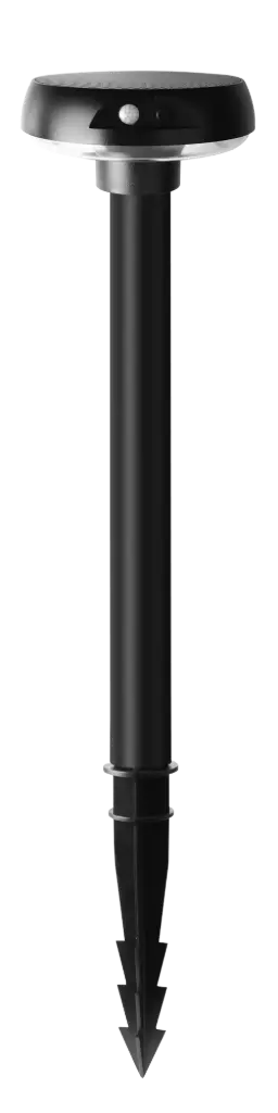 ECLIPSE Paal + LED Solar light + sensor