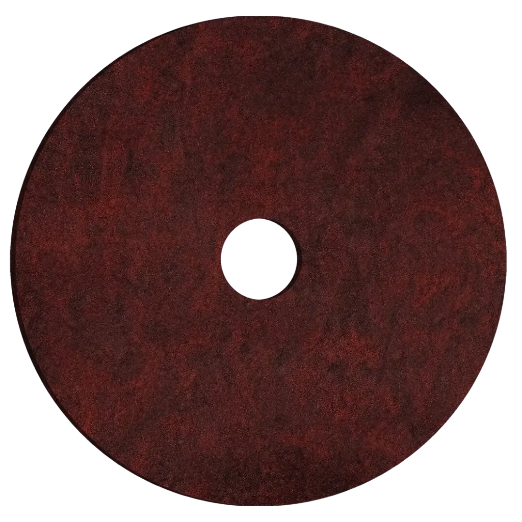 LOPAL mini disc Ø200mm vilt kastanje bruin