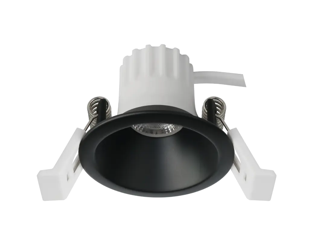 Deep Deco mini mod base spot fixed zwart 4,9W LED dimbaar