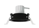 Deep Deco spot richtbaar + Mini GU10 LED 4,9W zwart, dimbaar