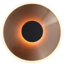 ENSO Ø350mm 5W wandlicht zwart / brons