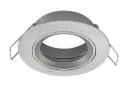 SATURN Recessed Spotlight Fixed GU10 (Bulb excl) Brushed Steel 80 mm