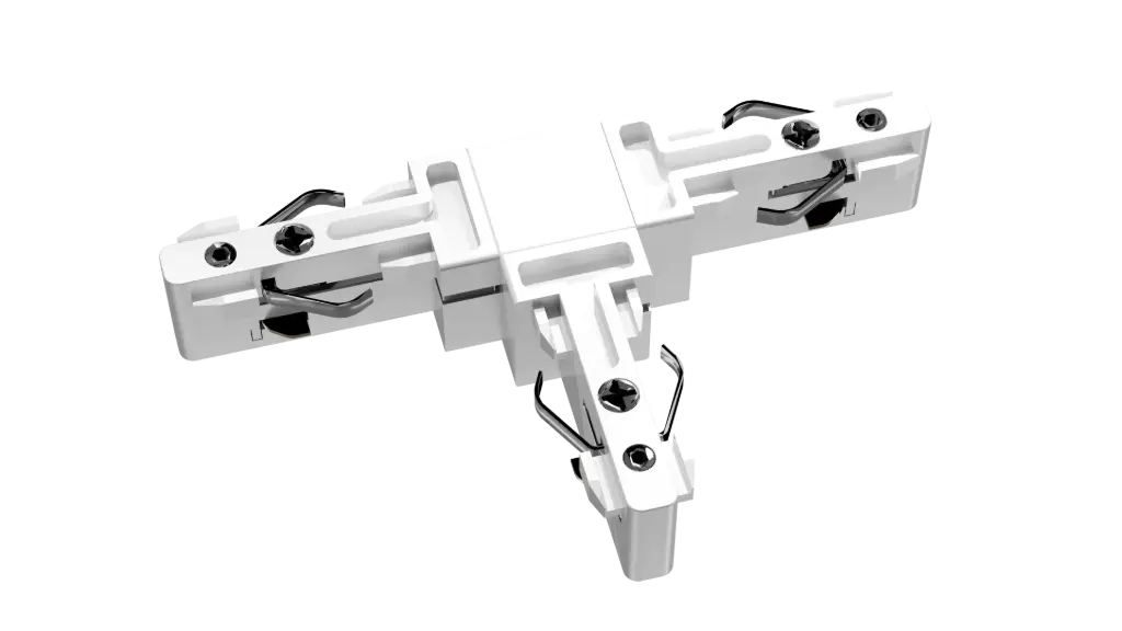 MICRO LINE Mini Track T-connector wit