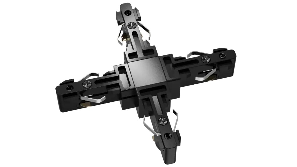MICRO LINE Mini Track X-connector zwart