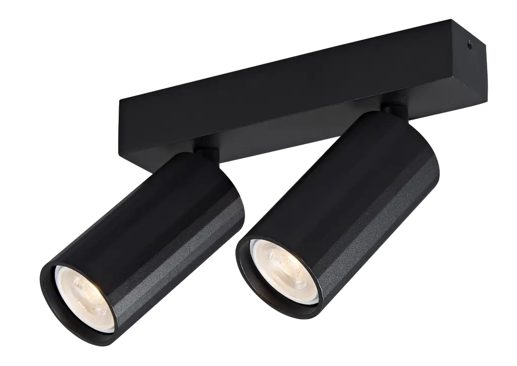 ORYX 2L Barre MR11, Ampoule (excl), Noir