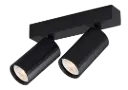 ORYX 2L bar MR11 lamp excl zwart