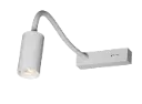ORYX Wall Light Flexible, On/Off Switch, MR11 Bulb (excl) White